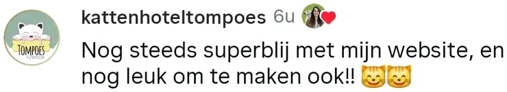 Instagram-bericht van Michelle
