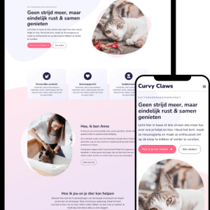 Website Template | 'Curvy Claws'